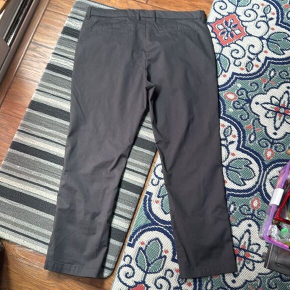 Goodfellow HENNEPIN TECH slim pants wrinkle resist charcoal grey - Picture 3 of 7